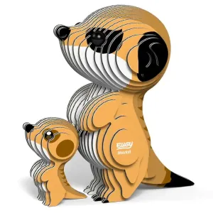 Active learners Curious minds Meerkat 3D Puzzle