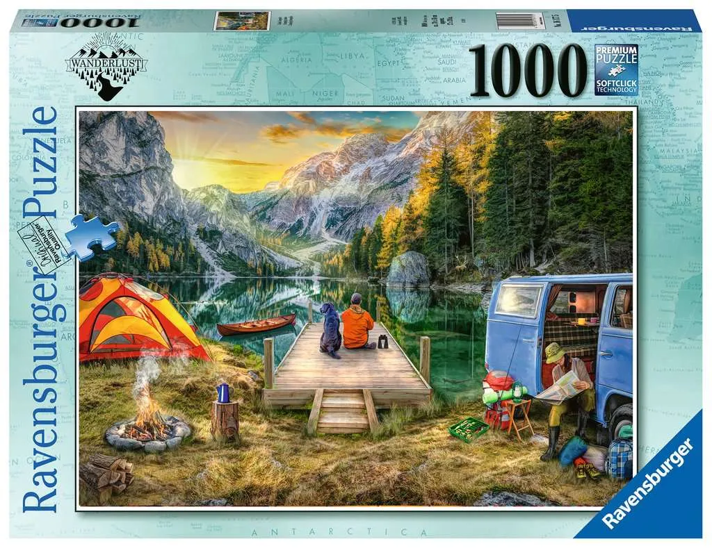 Young learners Creative time for curious minds Calm Campsite - 1000 Pc