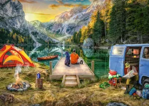 Calm Campsite - 1000 Pc Mindful play Growing minds