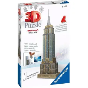 Playful learning Mini Empire State Building 3D Puzzle 54Pc