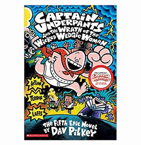 Home learning tools Captain Underpants And The Fifth Epic Novel Dav Pilkey