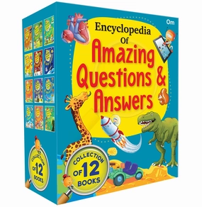 Encyclopedia: Amazing Questions & Answers ( Set Of 12 Knowledge Books) Science Solar System And Much More [Paperback] Om Books Editorial Team Busy kids