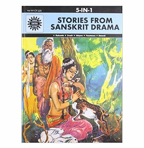 Growing minds Fun-based learning Stories From The Sanskrit Drama: Classic Tales & Legends : Indian Mythology History & Folktales : Illustrated Comic Books For Kids & Adults : Timeless Stories From Ancient Texts : Amar Chitra Katha Anant Pai