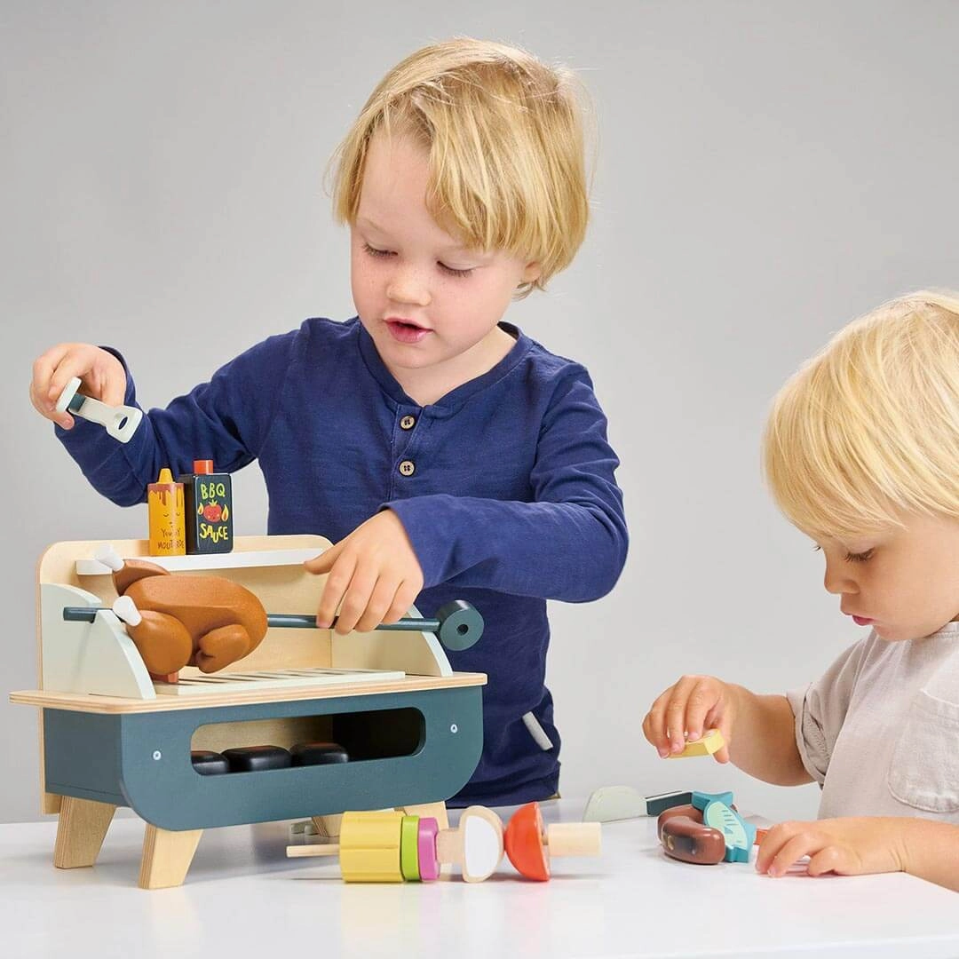 Little hands Wooden Barbeque Play Set