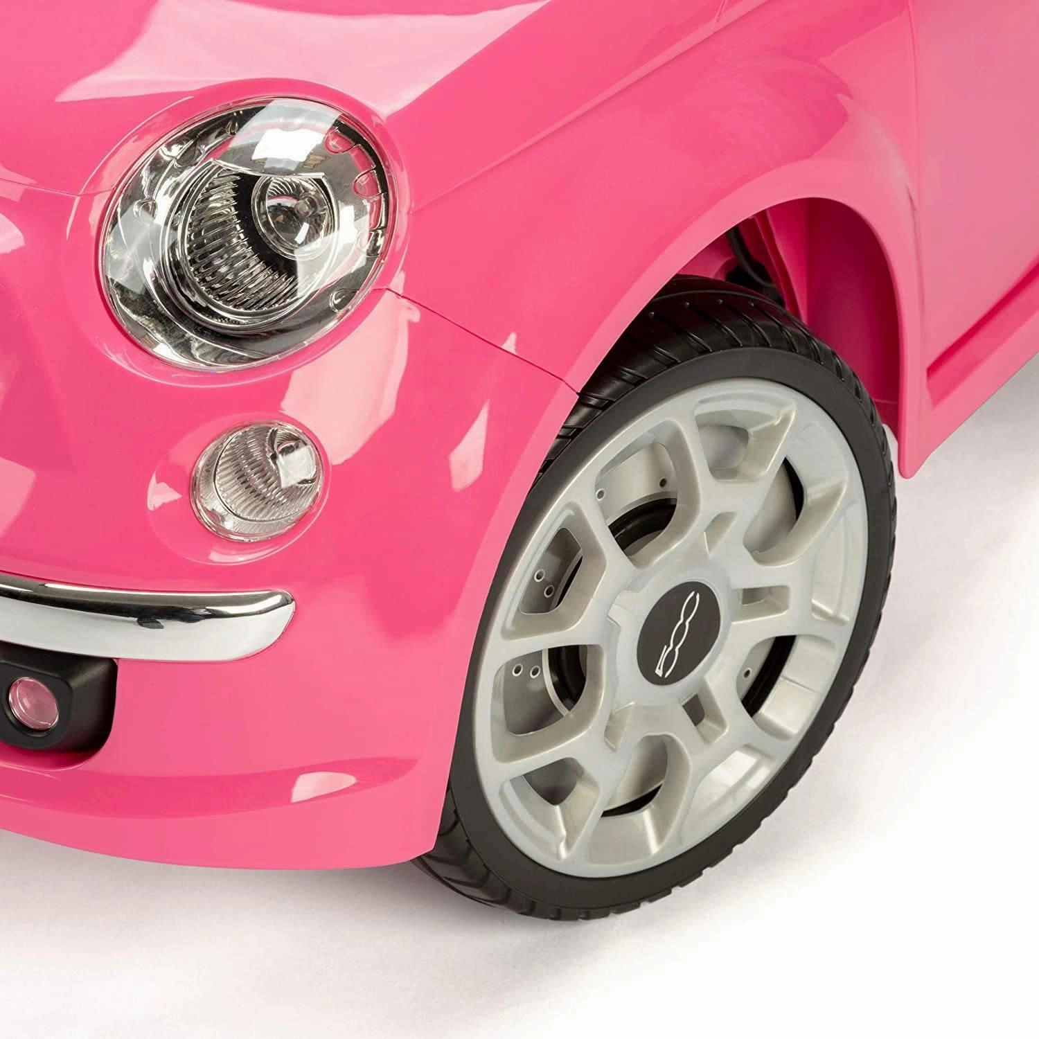 Exploration gear Xootz Fiat Kids Ride-On Car, Official Fiat 500, Pink