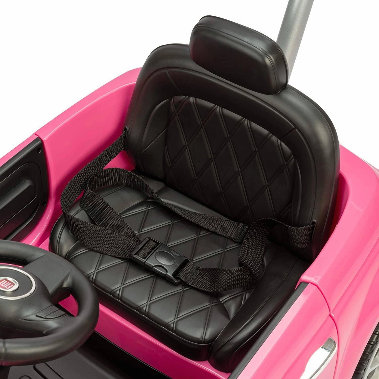 Smart activities for young learners Xootz Fiat Kids Ride-On Car, Official Fiat 500, Pink
