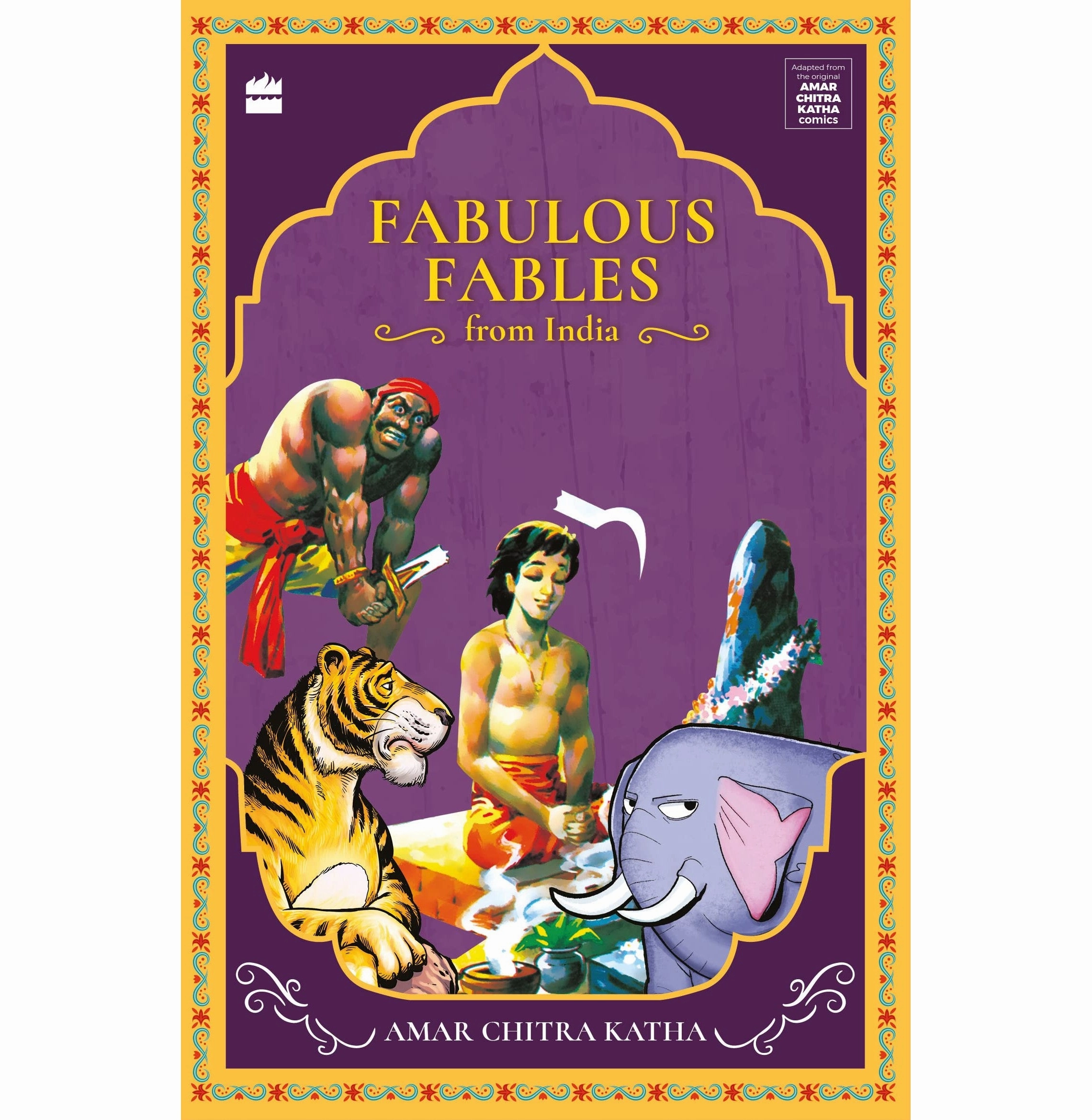 Nurturing minds Fabulous Fables From India (Most Loved Amar Chitra Katha Stories) [Paperback] Vinitha