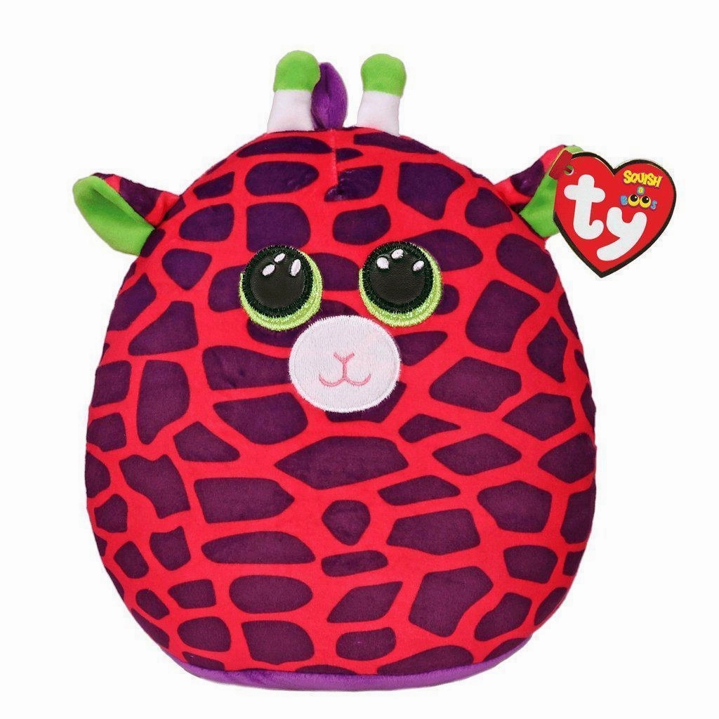 Smart kids gear Learning fun Gilbert The Giraffe Squish-A-Boo