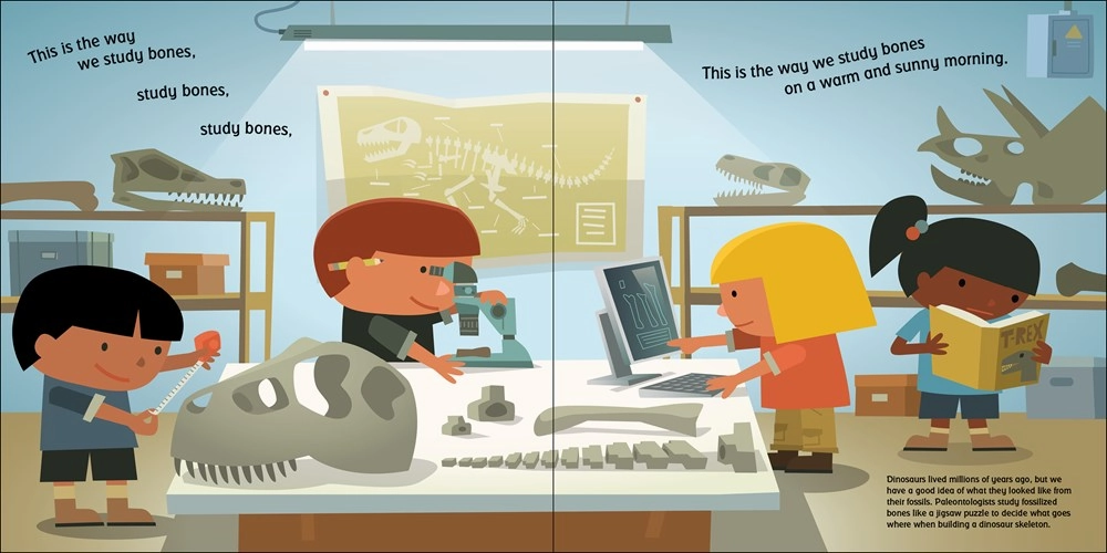 Tiny thinkers Parent-approved learning Here We Go Digging For Dinosaur Bones