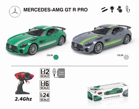 Smart & fun Home learning tools Mercedes-Amg Gt R Pro  Remote Control Car With Lights 1:16 Scale