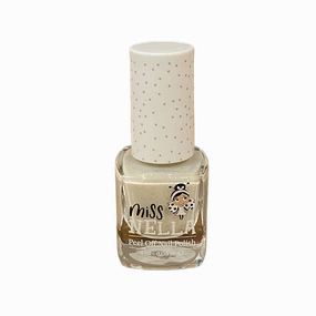 Miss Nella 4Ml Peel Off Nail Polish - Off White Smart little ones Learning through play