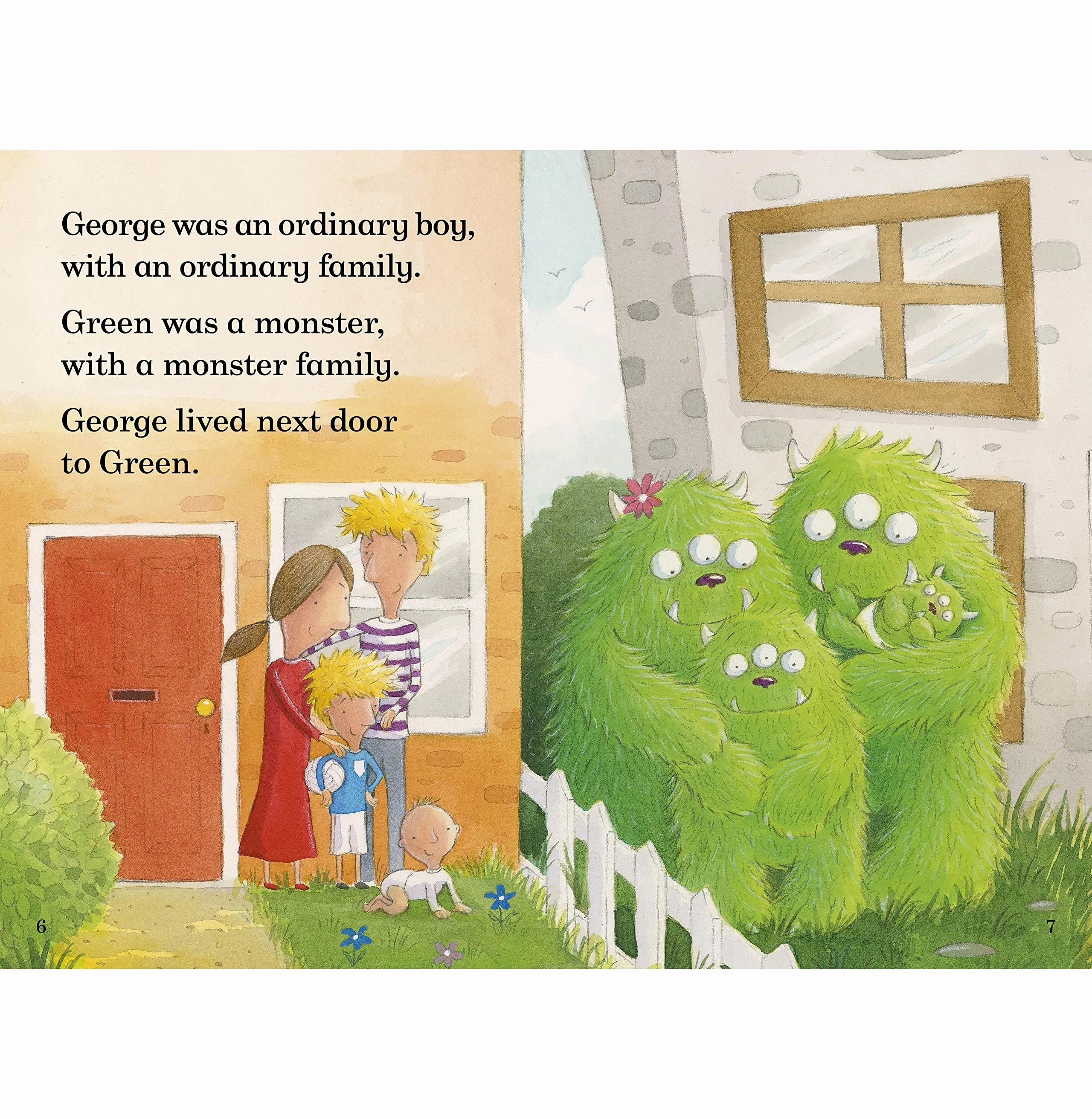 Read It Yourself With Ladybird Monster Next Door [Hardcover] Ladybird Ladybird First explorers Mini makers
