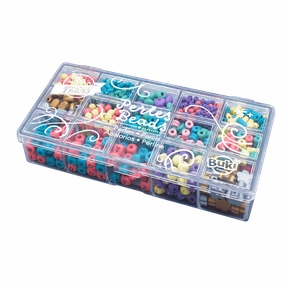 Buki France Box Of Wooden Beads C Colours Tiny thinkers