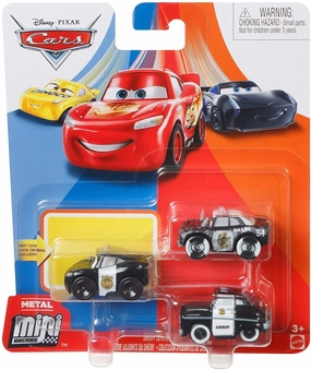 Smart activities for young learners Disney Cars Mini Racers Pack Of 3 - Assorted