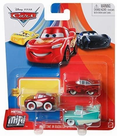 Disney Cars Mini Racers Pack Of 3 - Assorted Young explorers