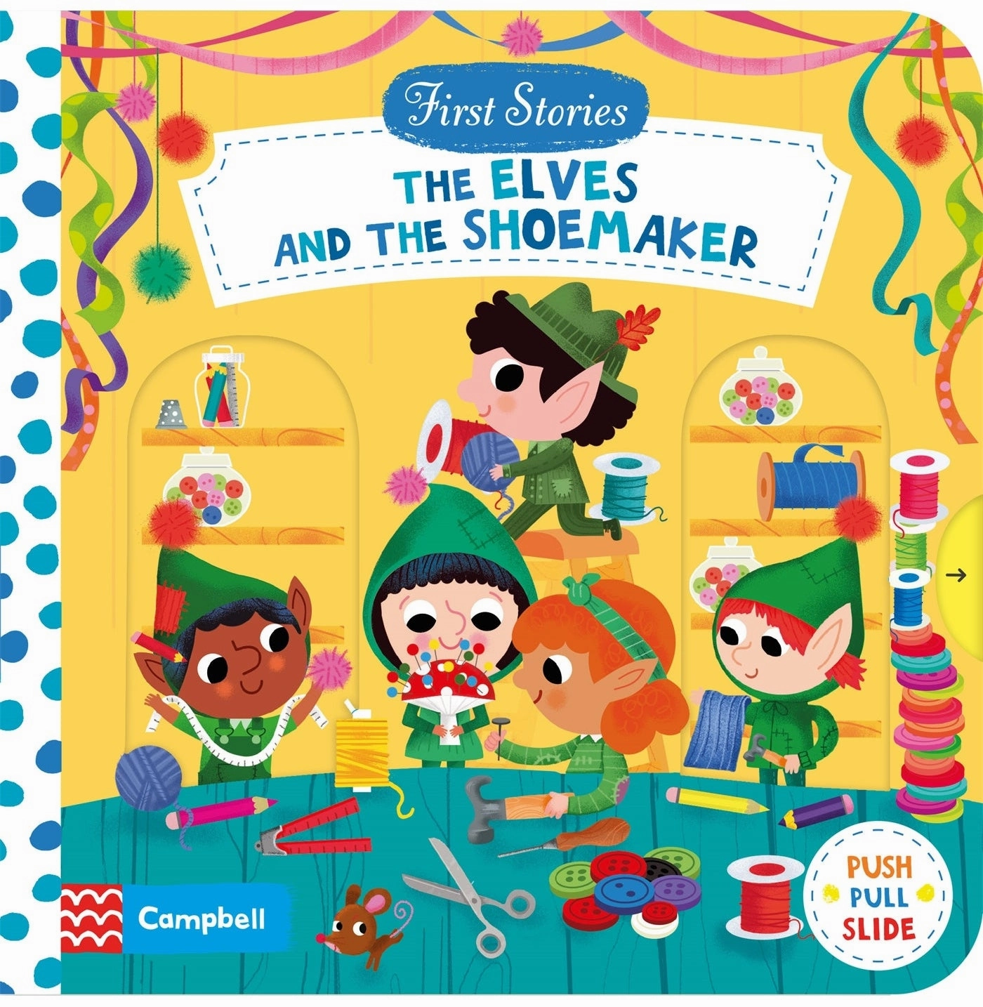 Kids essentials Tiny thinkers First Stories: The Elves And The Shoemaker [Board Book] Steph Hinton
