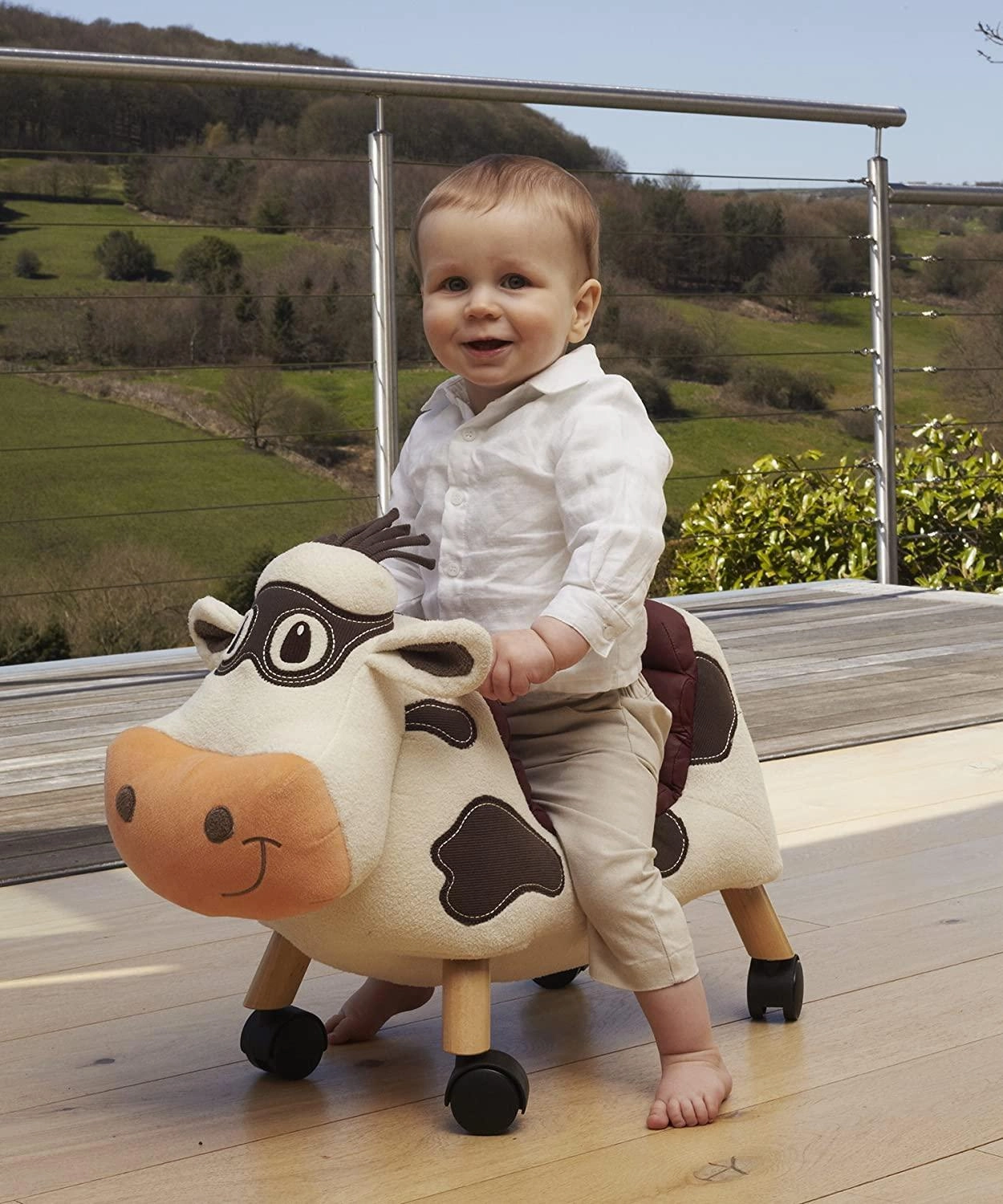 Educational fun Smart activities for young learners Little Bird Told Me Moobert Animal Ride-On