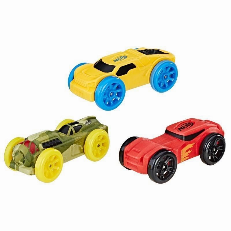 Exploration gear Nerf Nitro C0779 Foam Cars - Pack Of 3