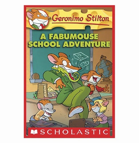 Geronimo Stilton # 38 A Fabumouse School Adventure Stilton Geronimo Parent-approved learning Thoughtful learning
