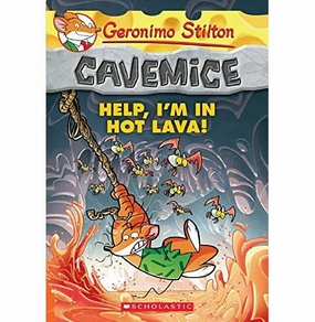 Geronimo Stilton Cavemice #3: Help Im In Hot Lava! [Paperback] Na Skill-building tools Enrichment activities