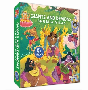 Giants And Demons: Collection Of 6 Books : Mahishasura Putana Ghatotkacha Bhasmalochana Kumbhakarna And Tadaka [Paperback] Shubha Vilas Happy hands