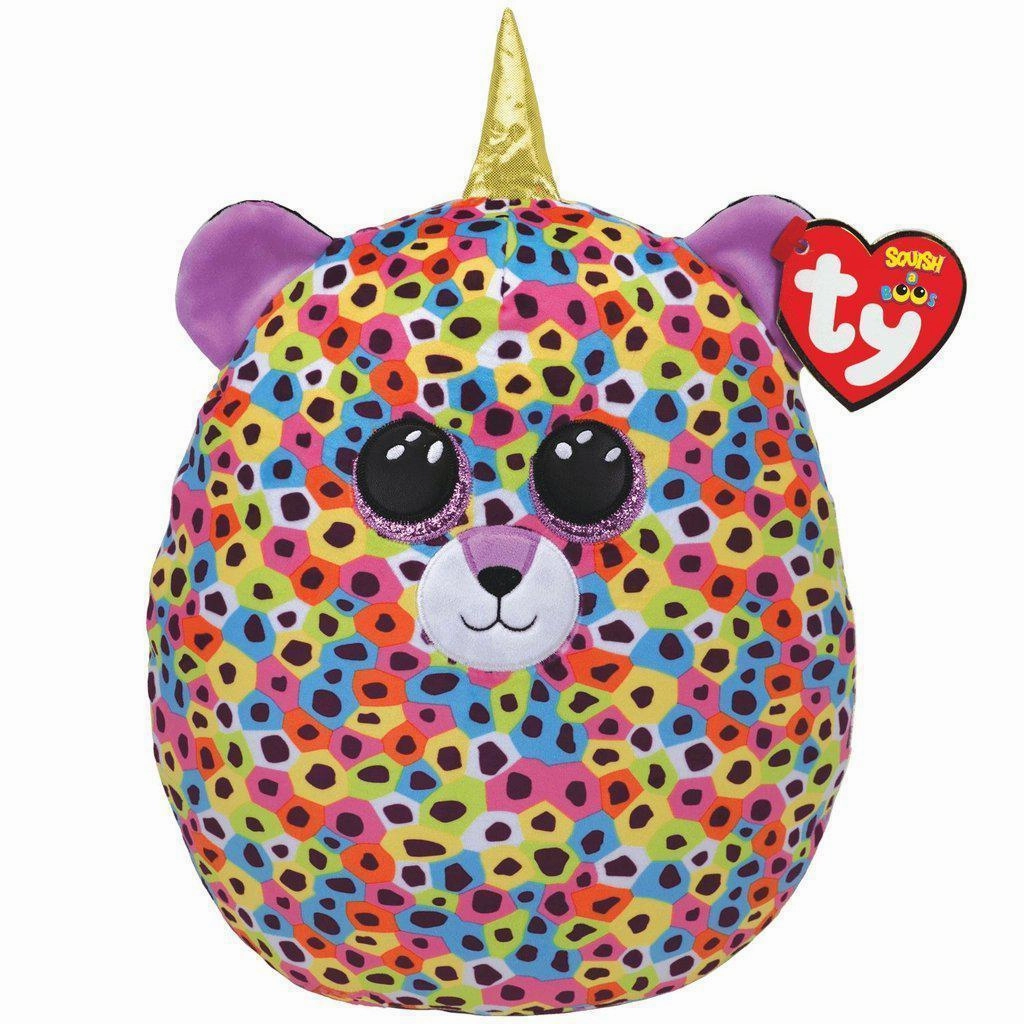 Giselle The Leopardcorn Squish-A-Boo Sensory fun for little hands Learning tools