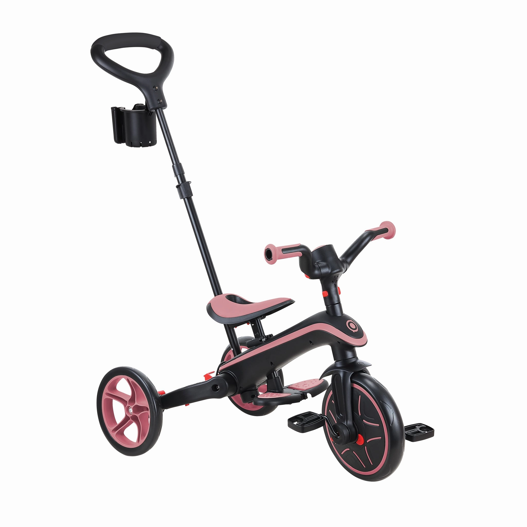 Designed for development Globber Explorer Trike Foldable 4-In-1 - Pink (10M - 5Y)