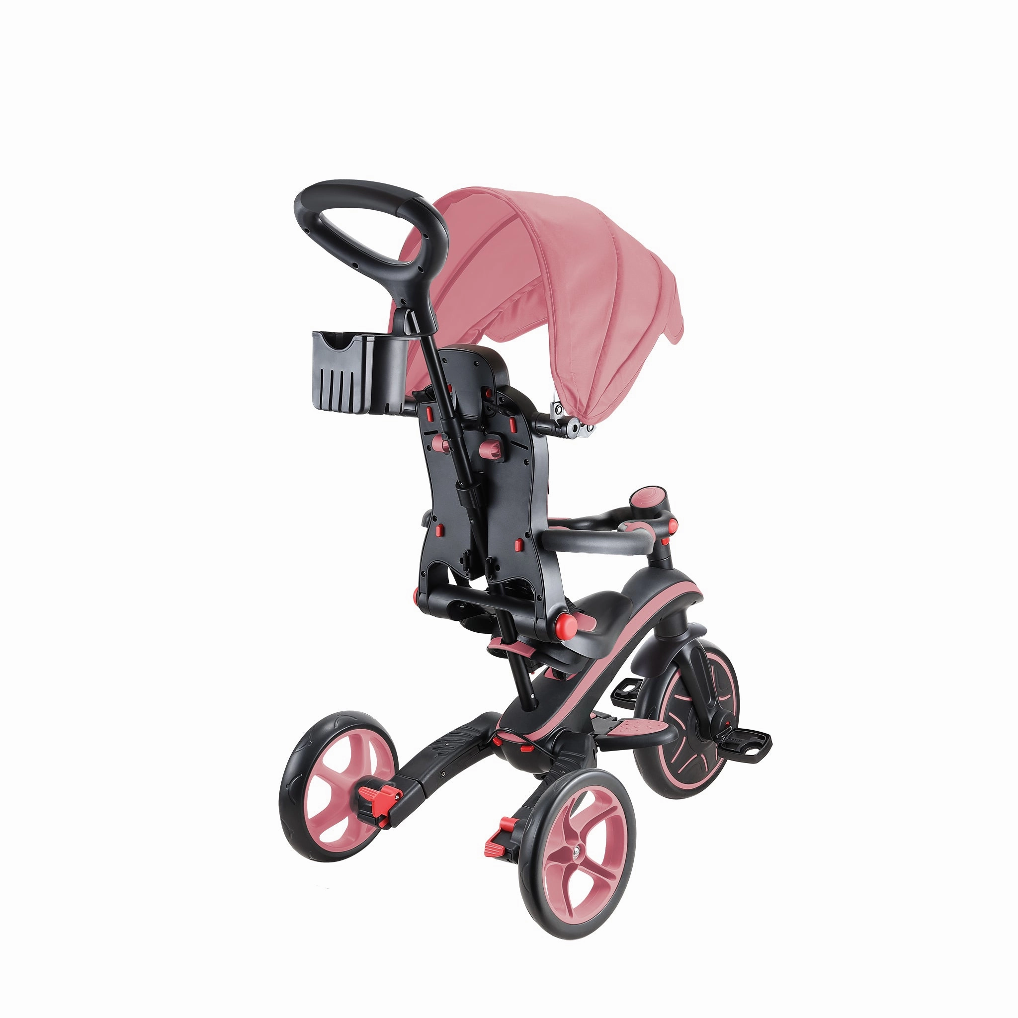 Globber Explorer Trike Foldable 4-In-1 - Pink (10M - 5Y) Engaging young minds Sensory fun for little hands