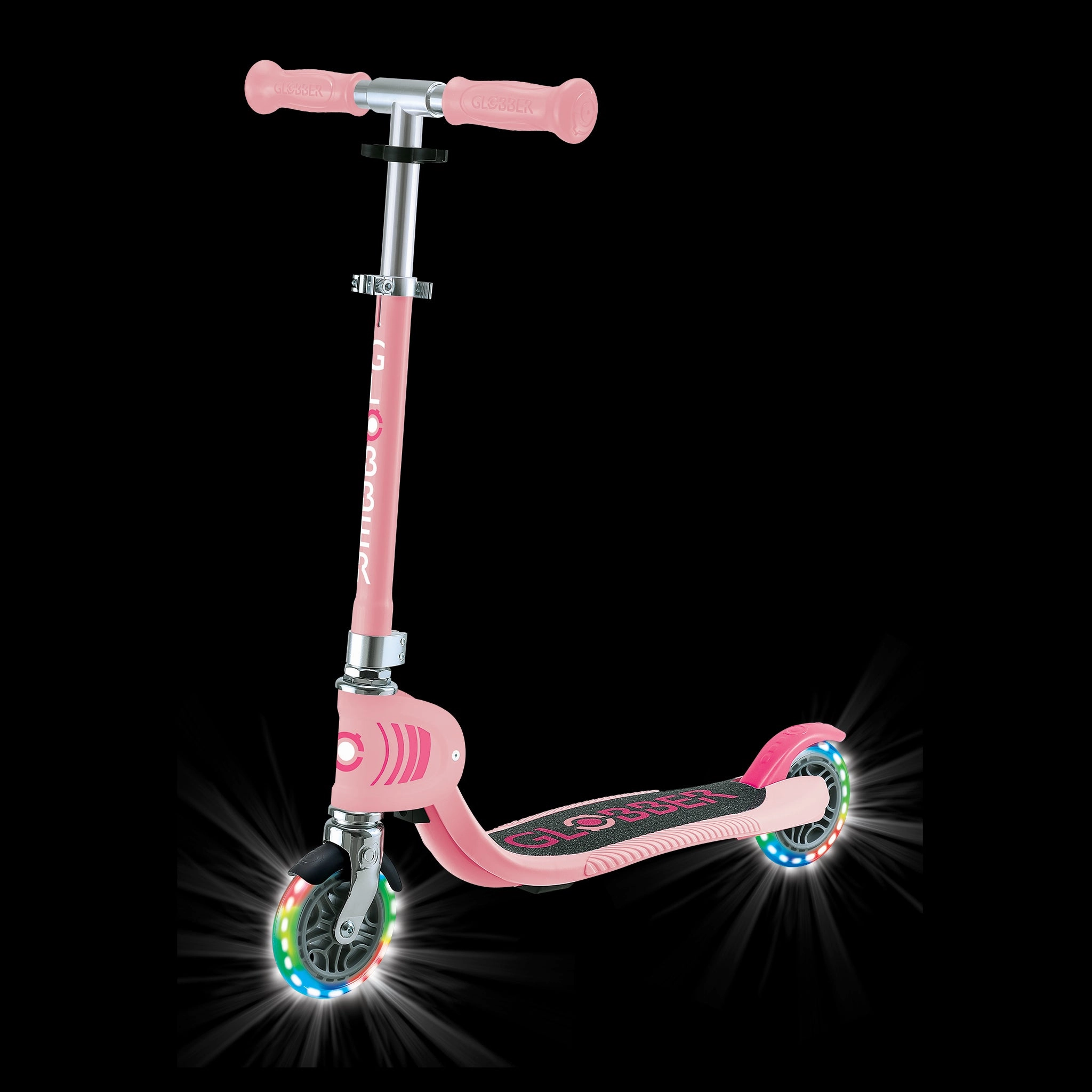 Growth tools Globber Flow Foldable Junior Light Scooter - Pastel Pink (3Y )