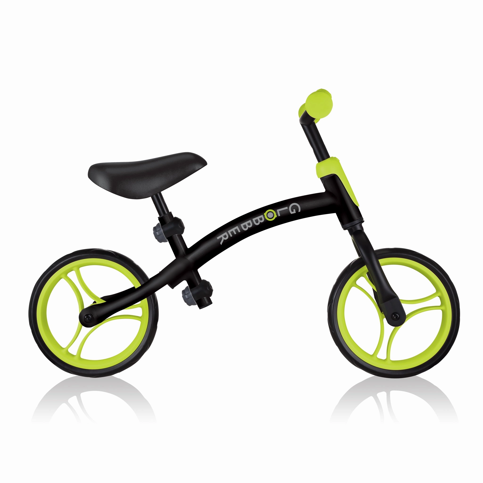 Fun-based learning Everyday learning Globber Go Bike Balance Bike - Black / Lime Green (2 - 5Y) (Online Exclusive)