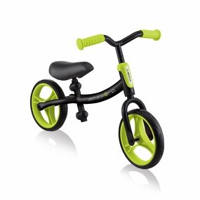 Globber Go Bike Balance Bike - Black / Lime Green (2 - 5Y) (Online Exclusive) Child development Mindful play