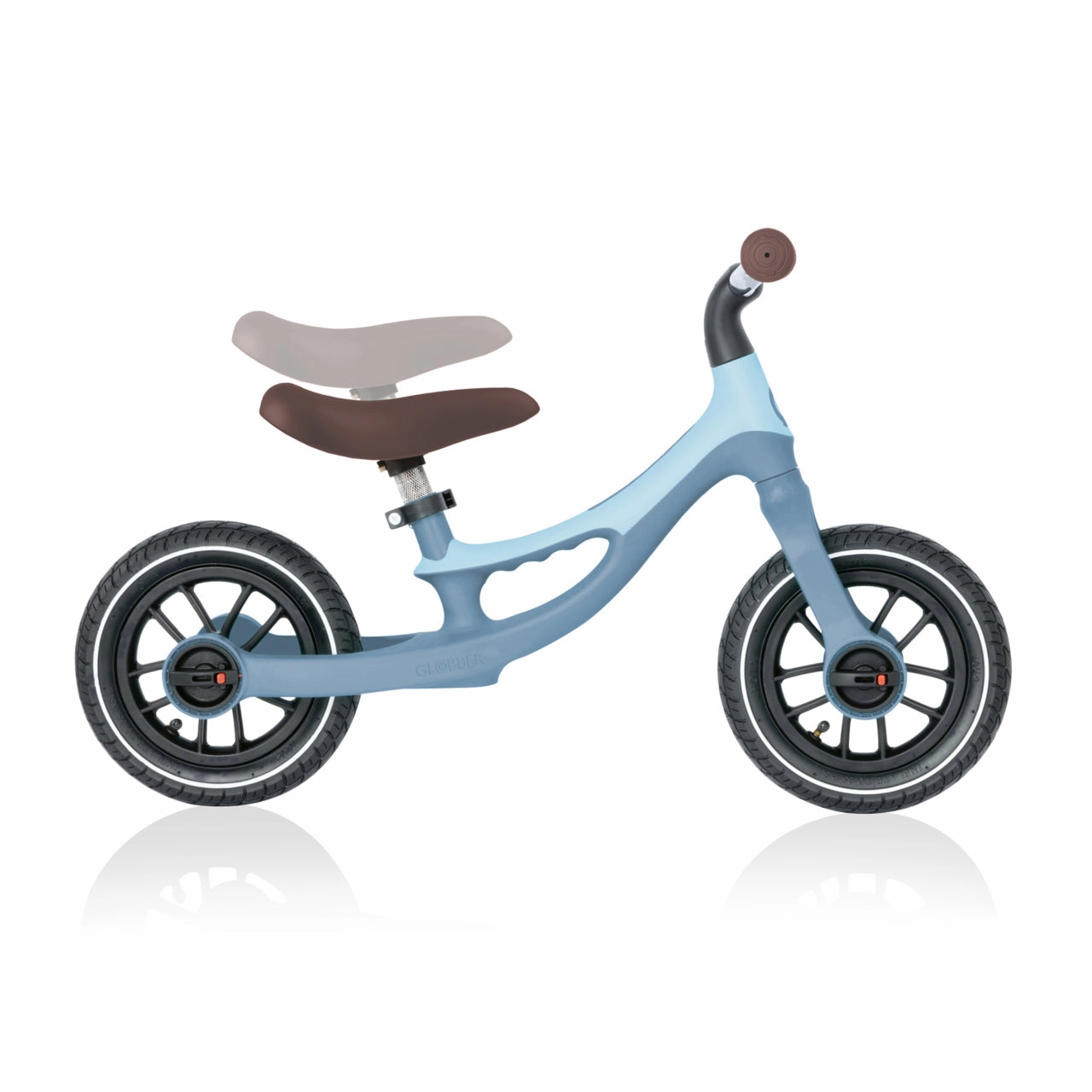 Globber Go Bike Elite Air Balance Bike - Pastel Blue (3 - 6Y) Early discovery Sensory fun for little hands