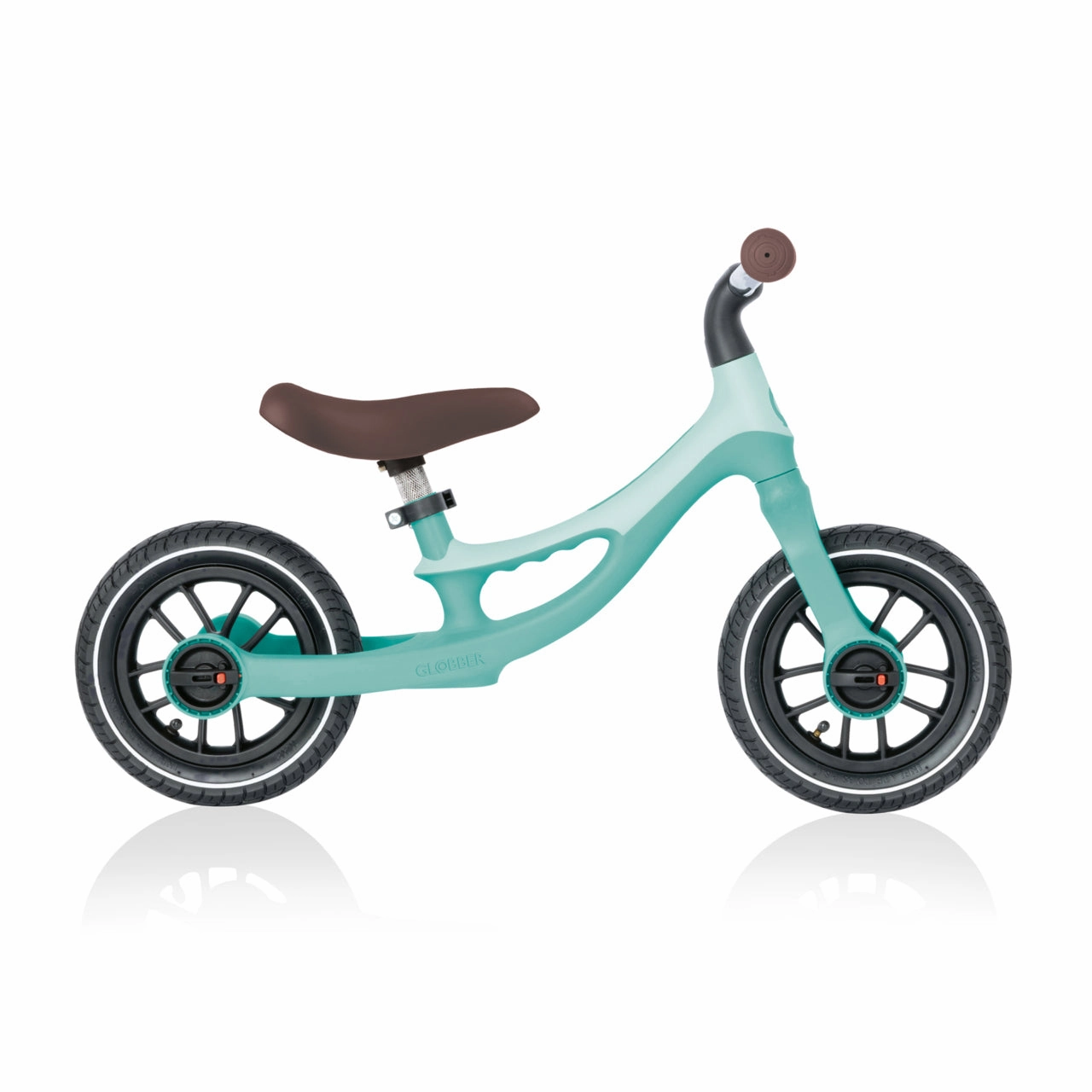 Globber Go Bike Elite Air Balance Bike - Pastel Mint (3 - 6Y) Playroom learning Quiet play for growing minds