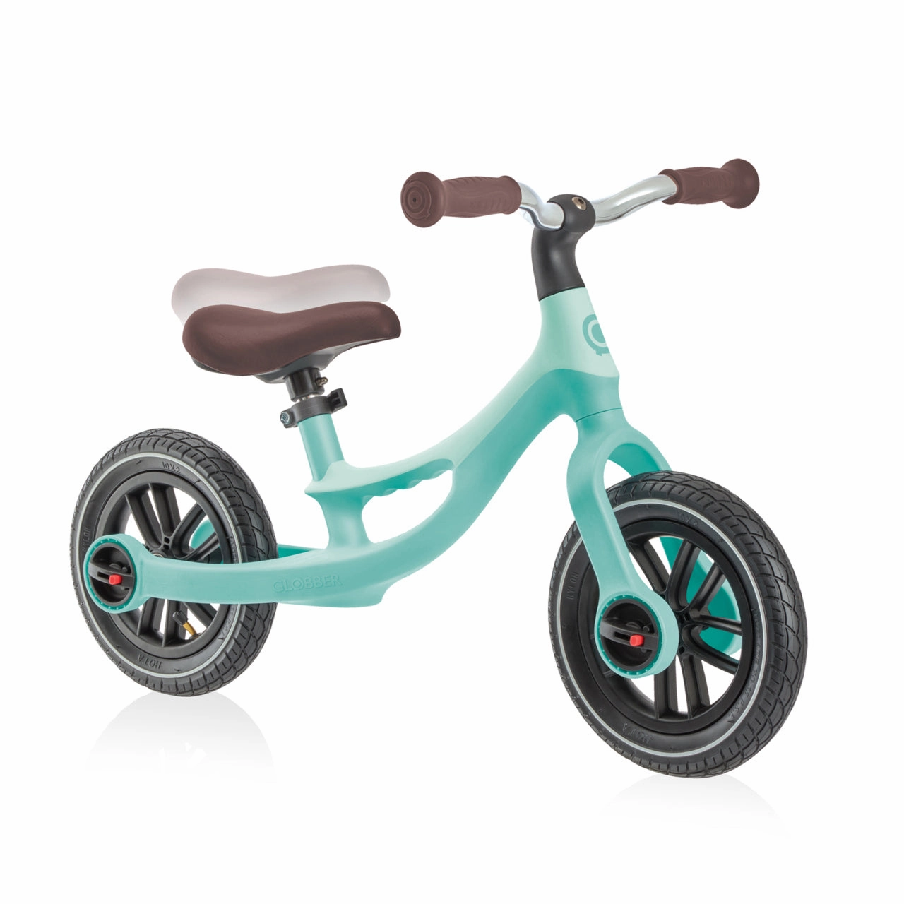 Globber Go Bike Elite Air Balance Bike - Pastel Mint (3 - 6Y) Everyday learning