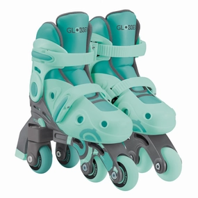 Globber Learning Inline Skates 2 In 1 - Mint Young learners Playroom adventures begin here
