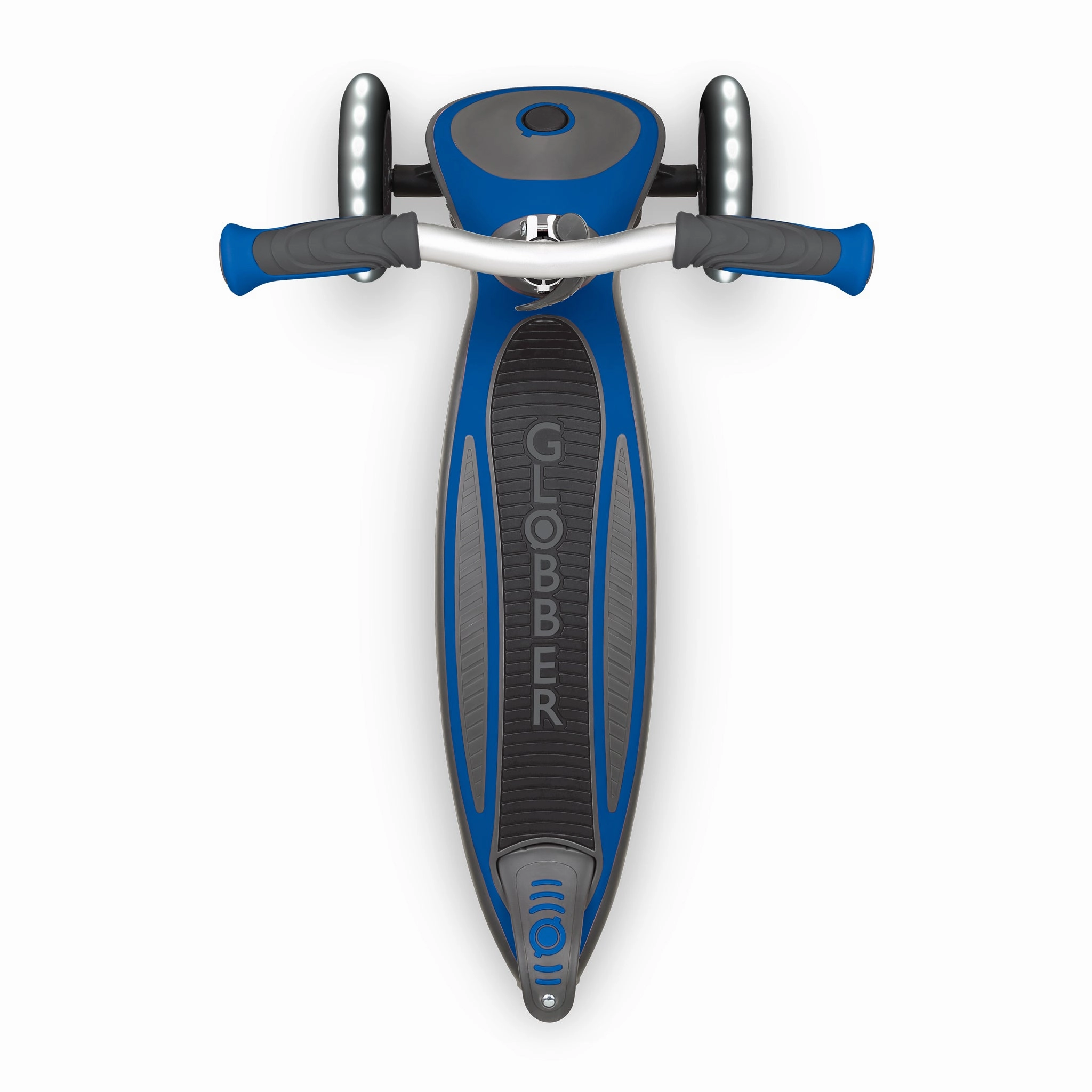 Learn & grow Playroom learning Globber Master Lights Foldable Scooter - Navy Blue (4 - 14Y)