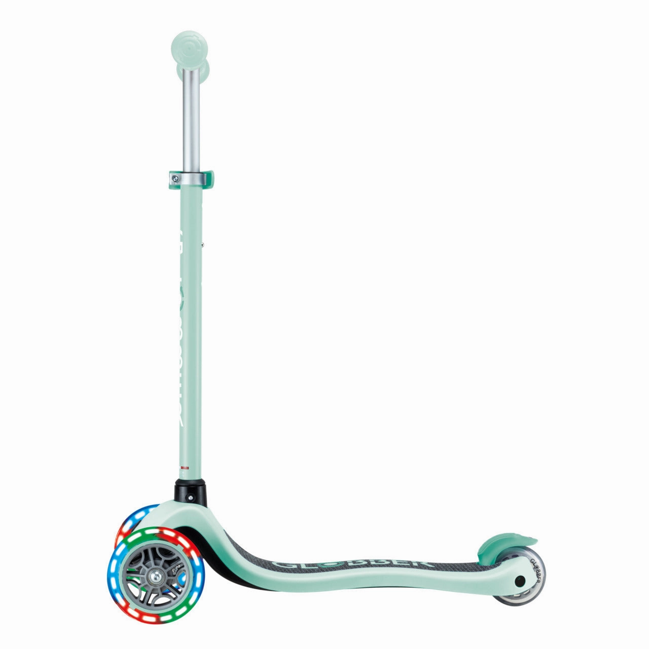 Globber Primo Lights V2 Scooter - Dark Mint / Mint (3 - 7Y ) First explorers Holistic