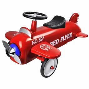 Young minds at work Happy hands Goki Retro Ride-On Airplane