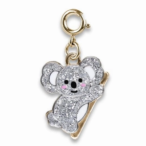 Discover & grow Gold Glitter Koala Charm