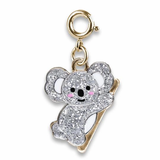 Discover & grow Gold Glitter Koala Charm