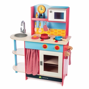 Play & learn Skill-building tools Grand Wooden Play Kitchen