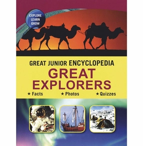 Kid-centered learning Educational fun Great Junior Encyclopedia Great Explorers [Hardcover]