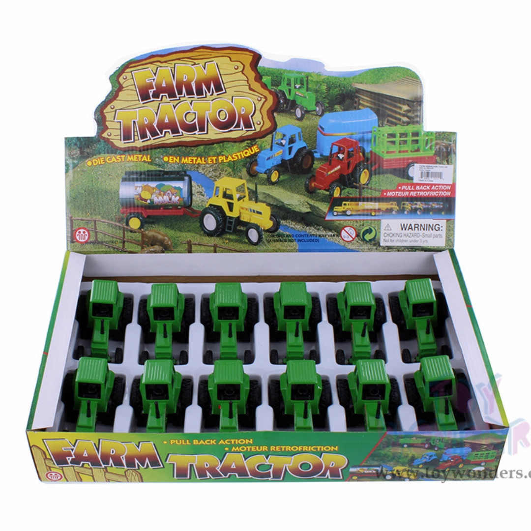 Fun-based learning Imaginative play Green Farm Tractor