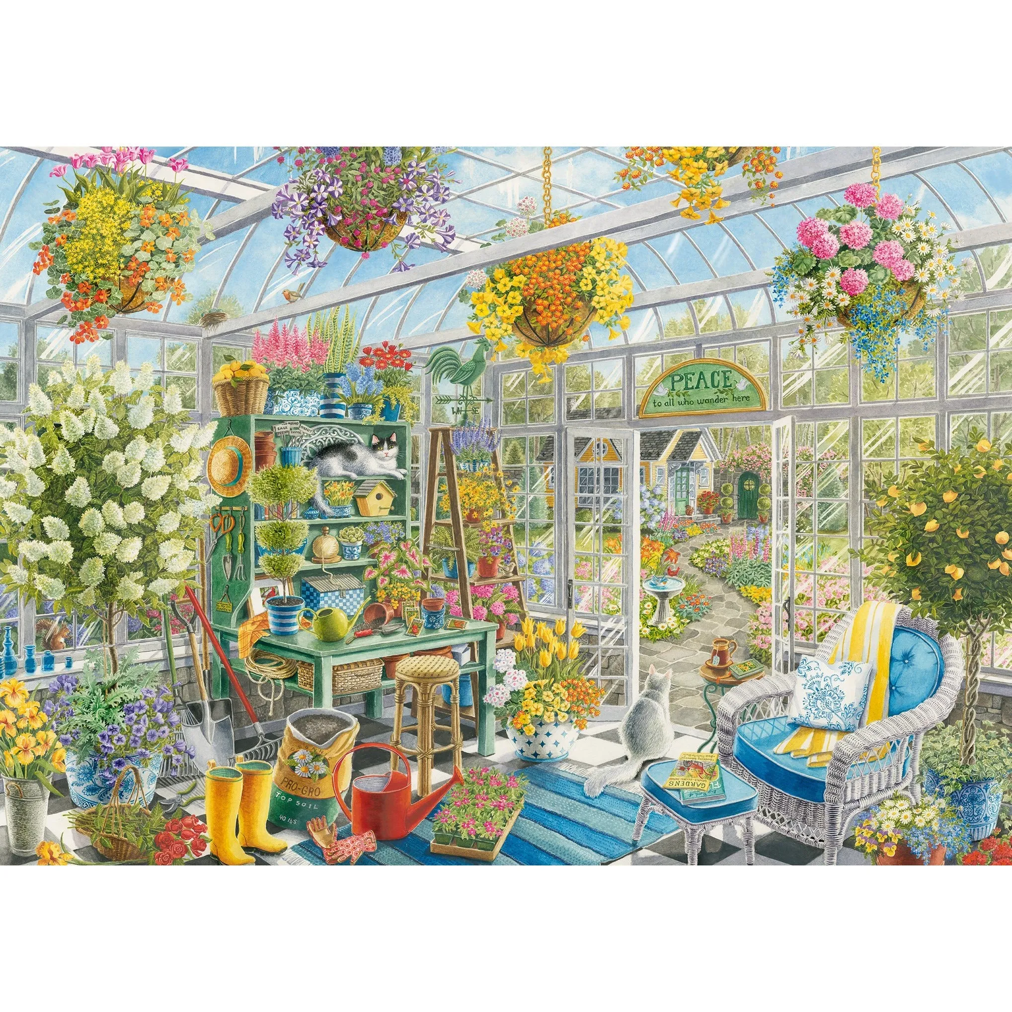 Greenhouse Heaven - 300 Pc Large Format Playful learning