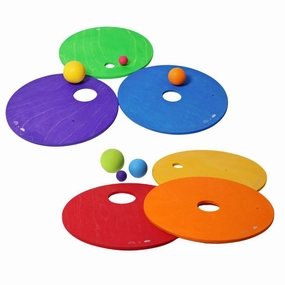 Grimm'S X Stapelstein Rolling Discs - Rainbow Inspiring creativity