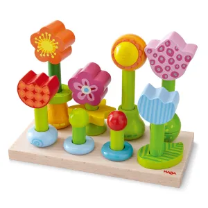 Flower Garden Wooden Sorting And Stacking Game Growth tools Moments of imagination