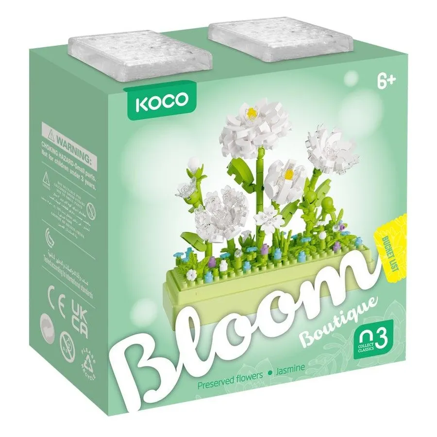 Pocket Garden - Jasmine 285Pcs Designed for development