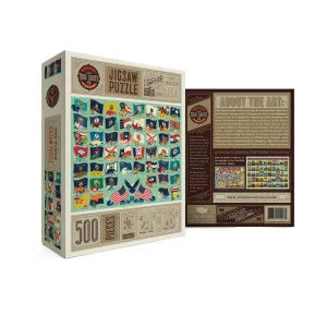 Little builders State Flags Horizontal 500Pc
