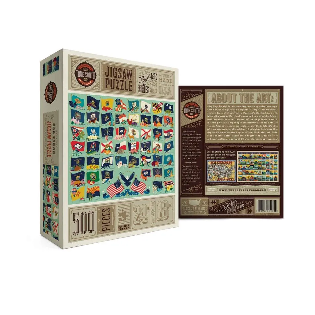 Little builders State Flags Horizontal 500Pc