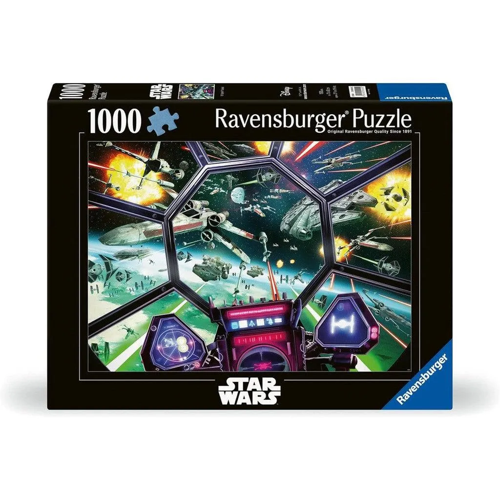 Sw: Tie Fighter Cockpit 1000Pc Engaging young minds